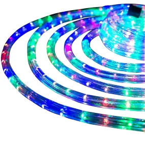 Hometown Holidays 1380 Rope Light, 18 ft L, 120 V, 144-Lamp, Multi-Color Light, LED Lamp :EA: QUANTITY: 6