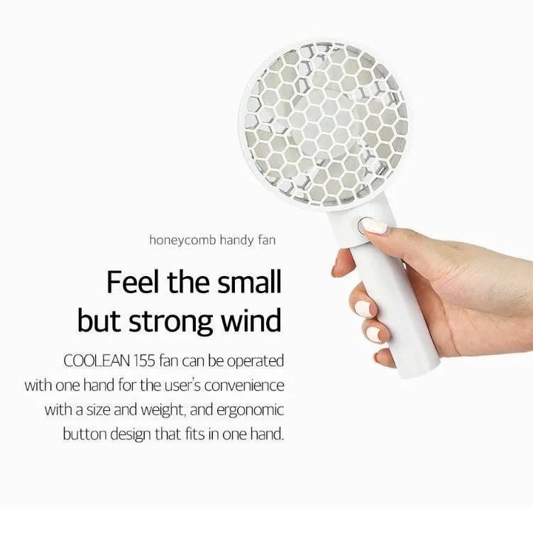 Honeycomb Faced Panel Handy Mini Fan with Cradle