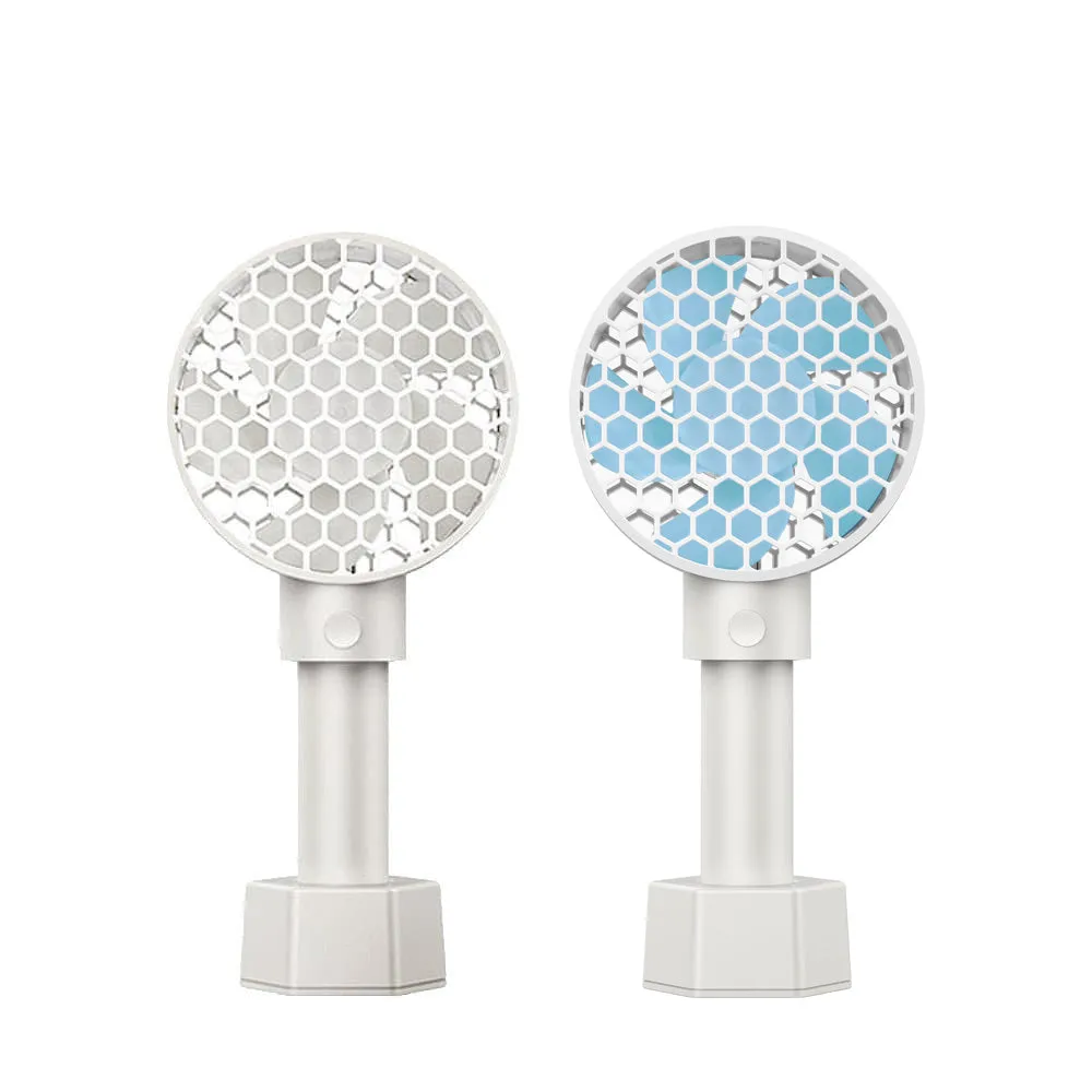 Honeycomb Faced Panel Handy Mini Fan with Cradle