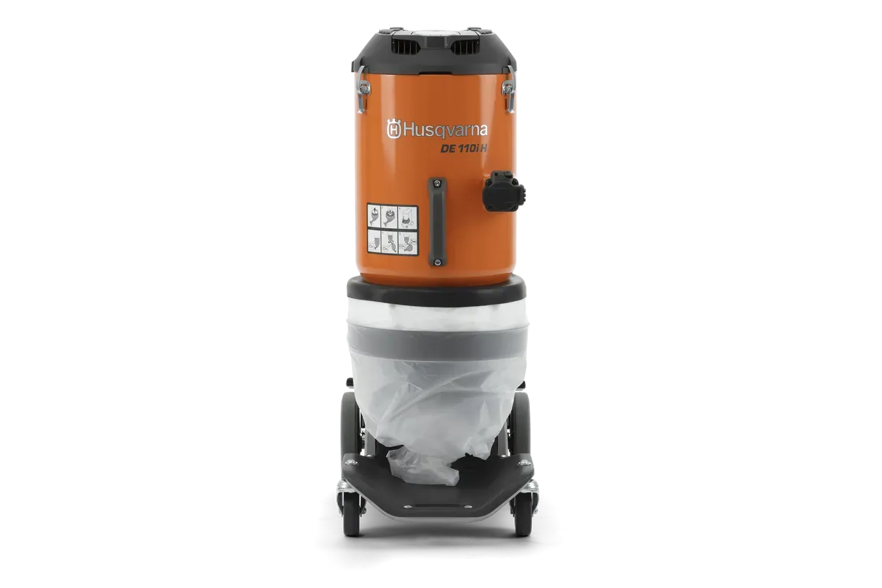 Husqvarna 970514901 DE 110i H Battery Powered HEPA Dust Extractor