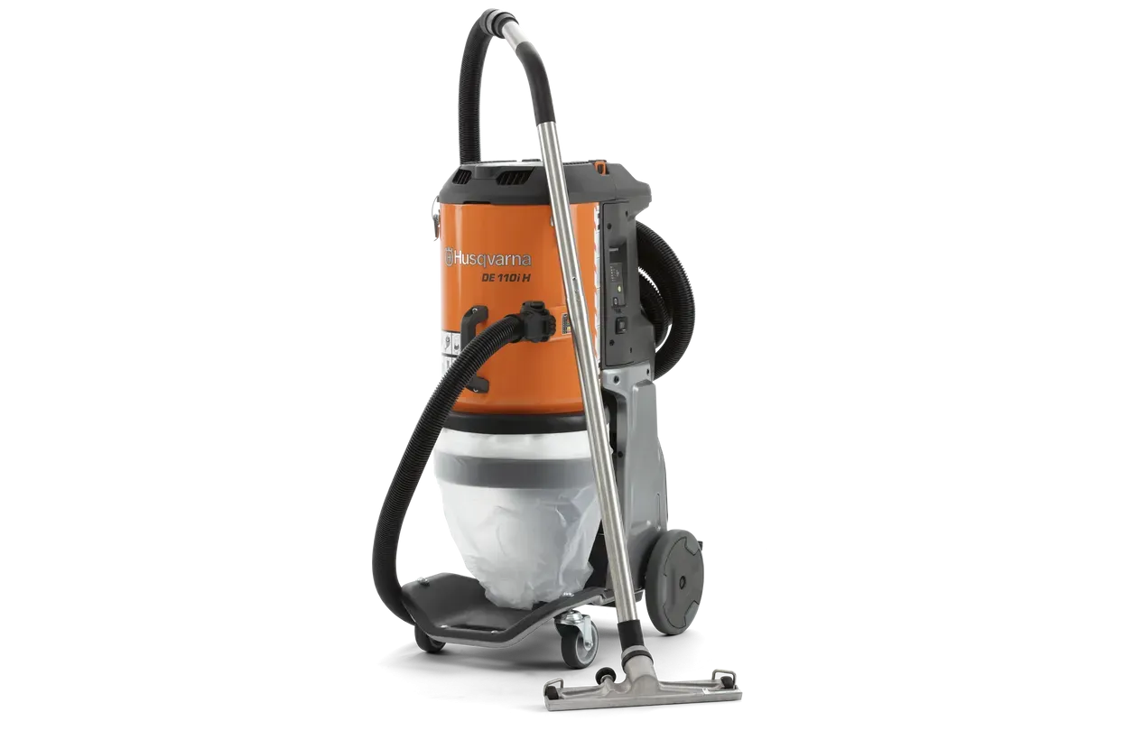 Husqvarna 970514901 DE 110i H Battery Powered HEPA Dust Extractor