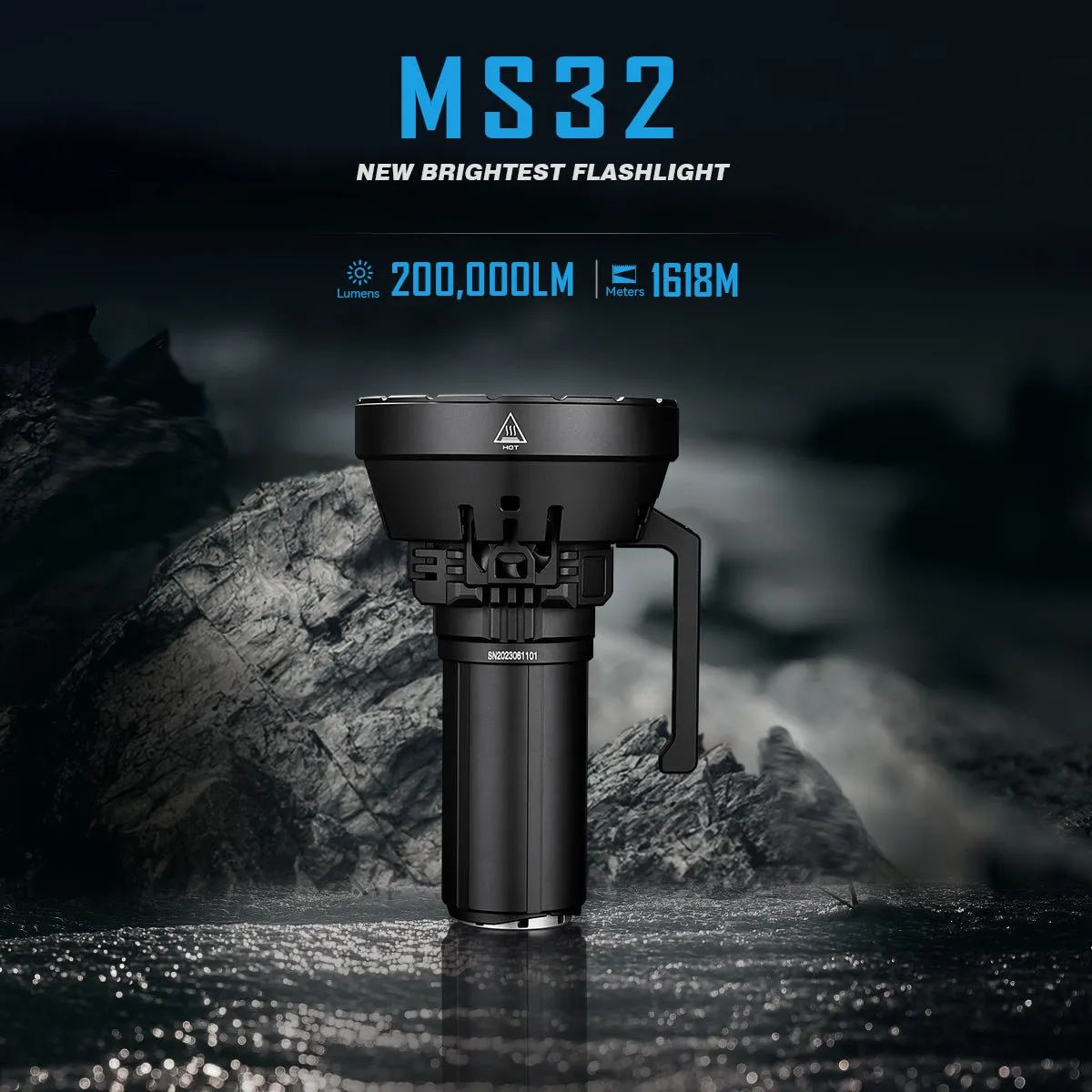 IMALENT MS32 Brightest Flashlight