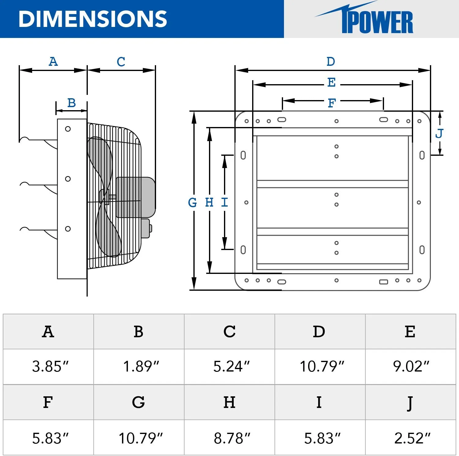 iPower 7 Inch Shutter Exhaust Fan Aluminum,High Speed, 1680 RPM, 760 CFM