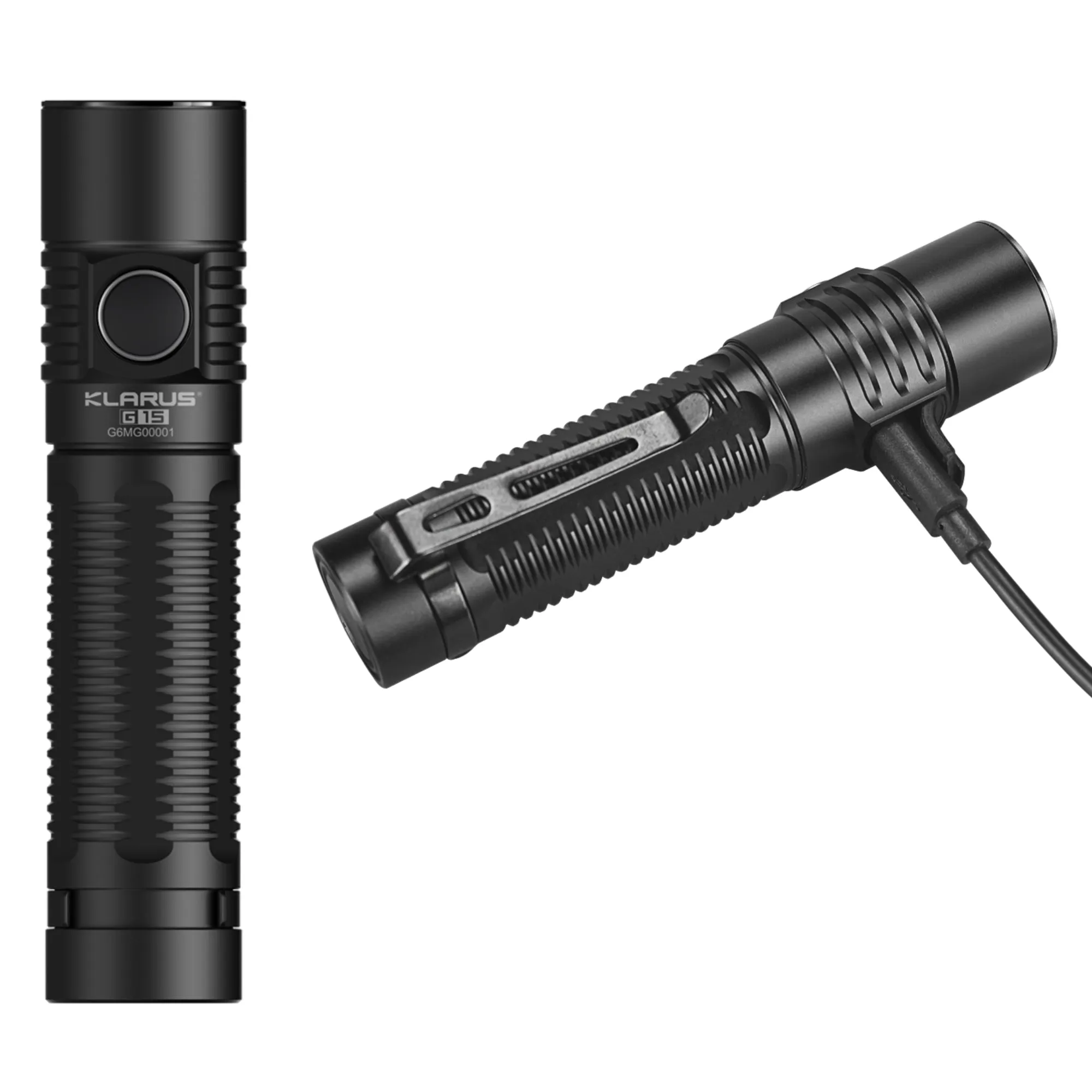 Klarus G15 Rechargeable Flashlight 4000 Lumen LED Tactical Light