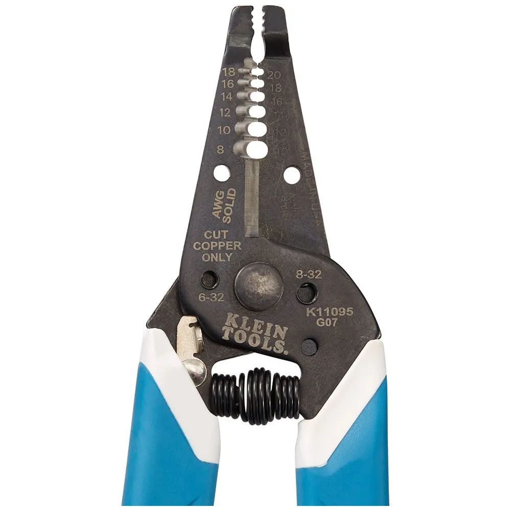 Klein K11095 Klein-Kurve Wire Stripper / Cutter, 8-20 AWG