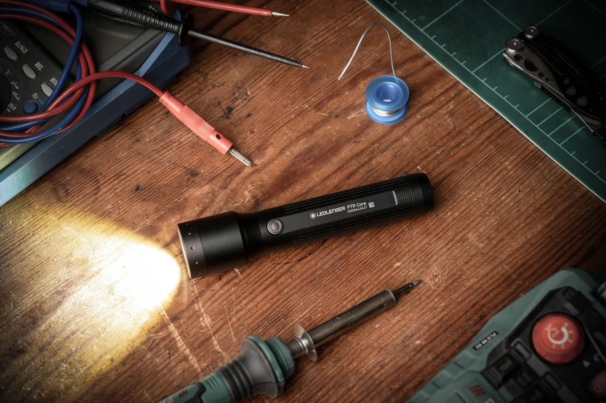 Led Lenser P7R Core Portable Electric Flashlight