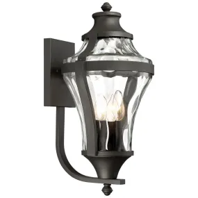 Libre 21 in. 4 Lights Outdoor Wall Lantern Black Finish