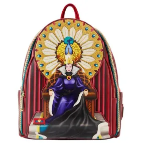 Loungefly Disney Snow White Evil Queen Throne Mini Backpack