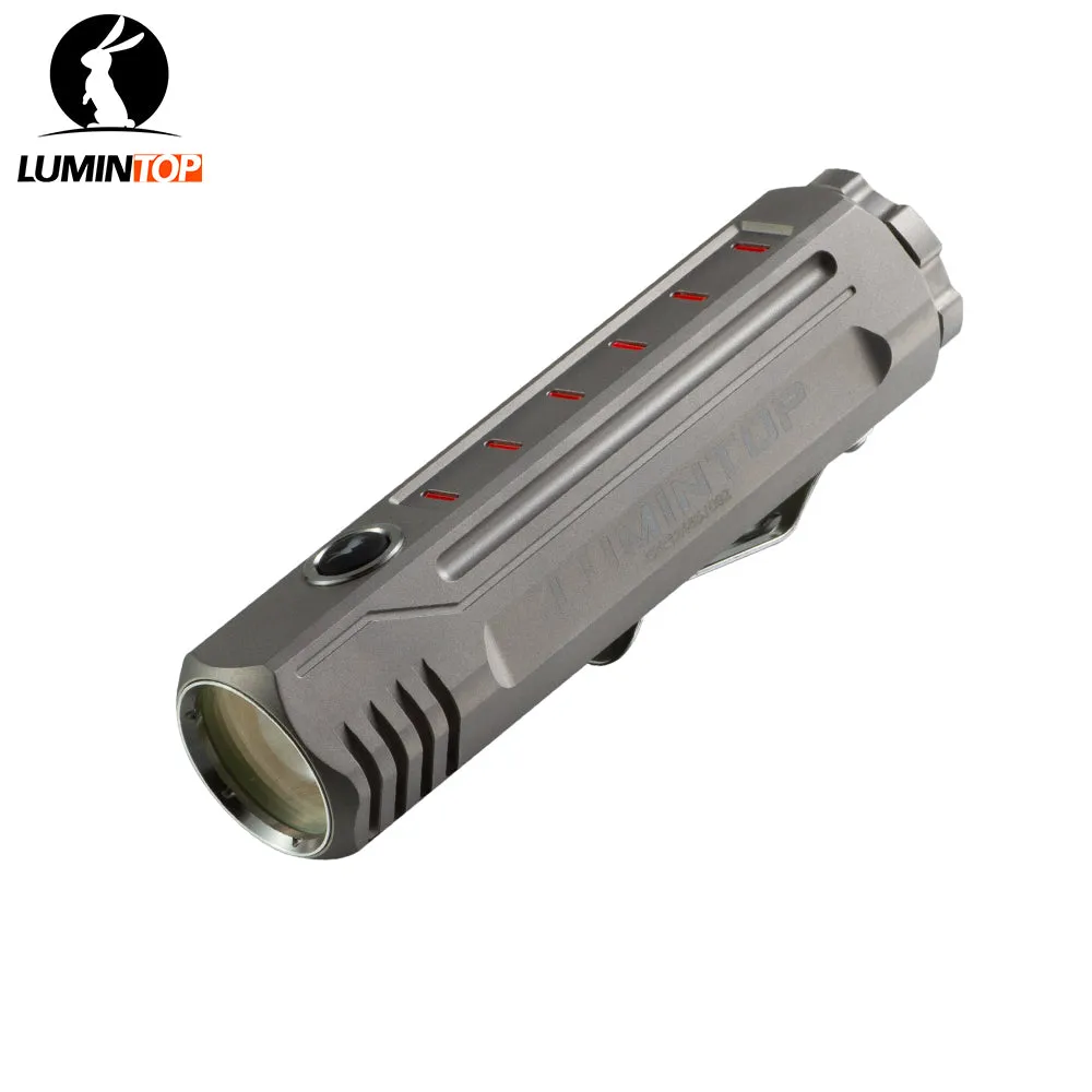 Lumintop Titanium LEP Flashlight Thor 6 with 1200 Meters Throw