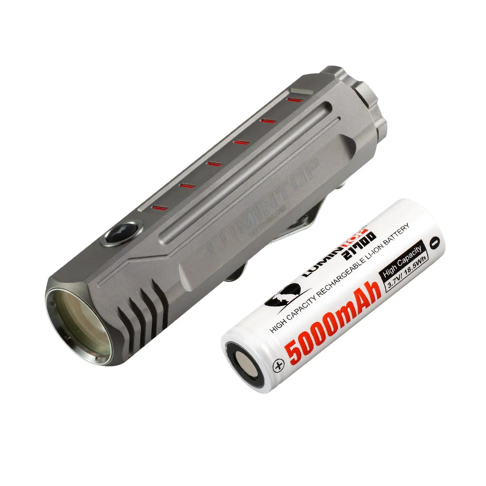 Lumintop Titanium LEP Flashlight Thor 6 with 1200 Meters Throw