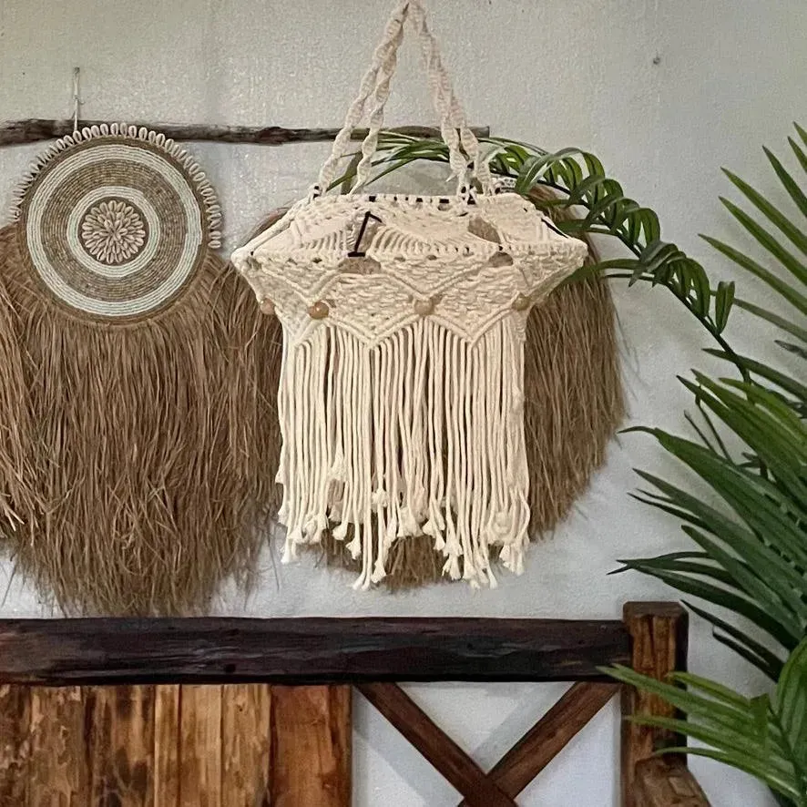 Macrame Hanging Light