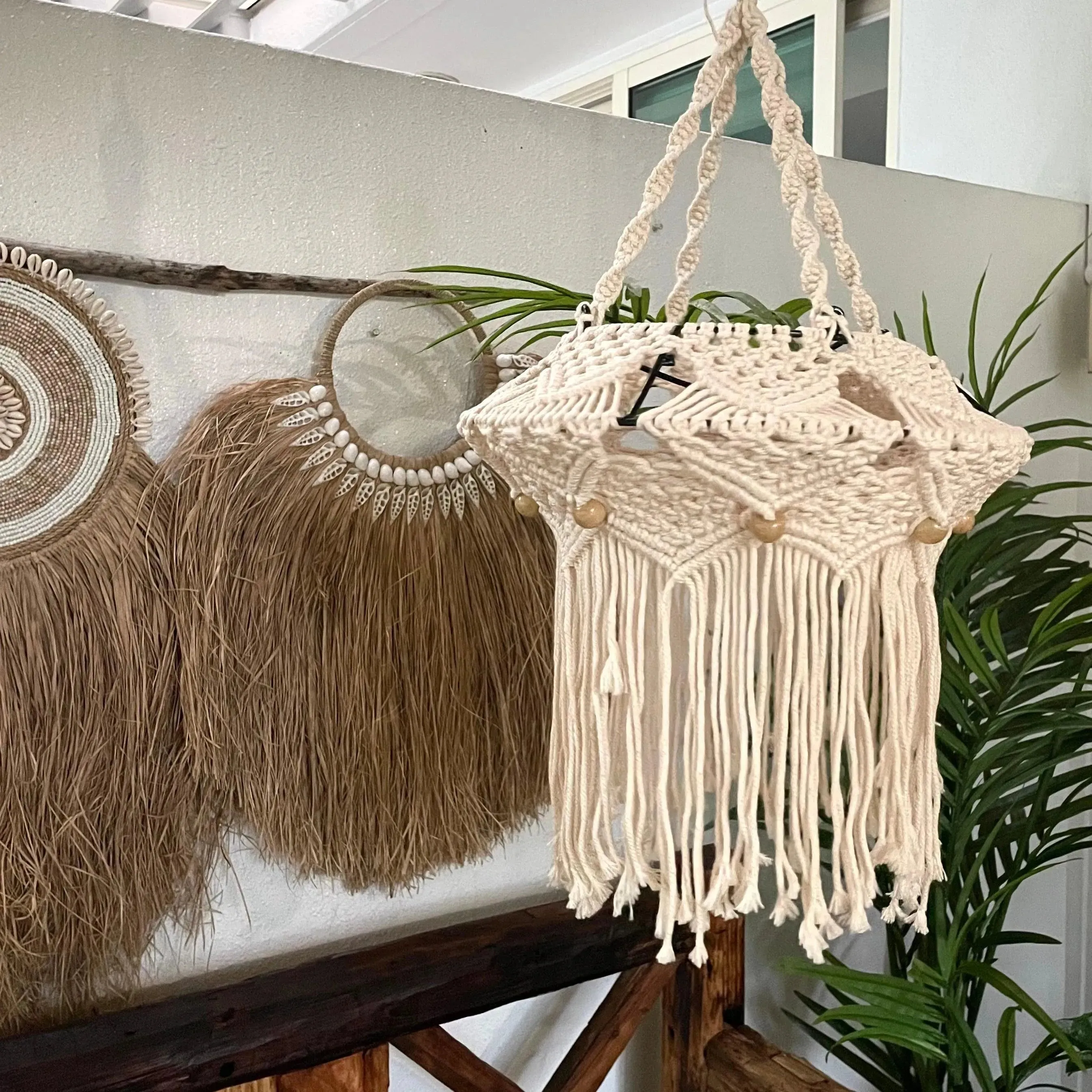 Macrame Hanging Light