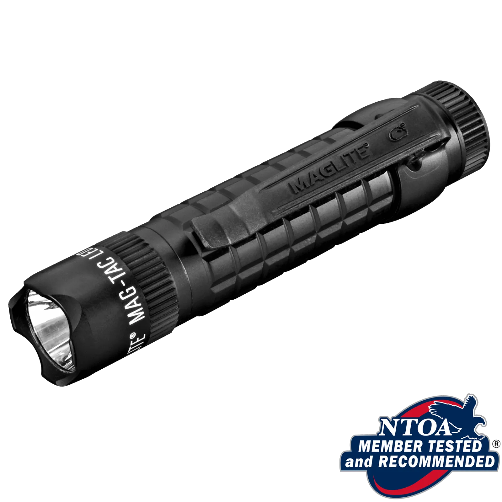 MAG-TAC CR123 LED Flashlight Crowned Bezel