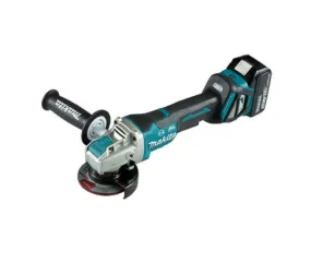 Makita 18V DGA419RTJ Cordless Angle Grinder | Model : M-DGA419RTJ