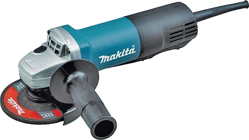 Makita 9557PB Angle Grinder, 7.5 A, 4-1/2 in Dia Wheel, 11,000 rpm Speed :EA: QUANTITY: 1