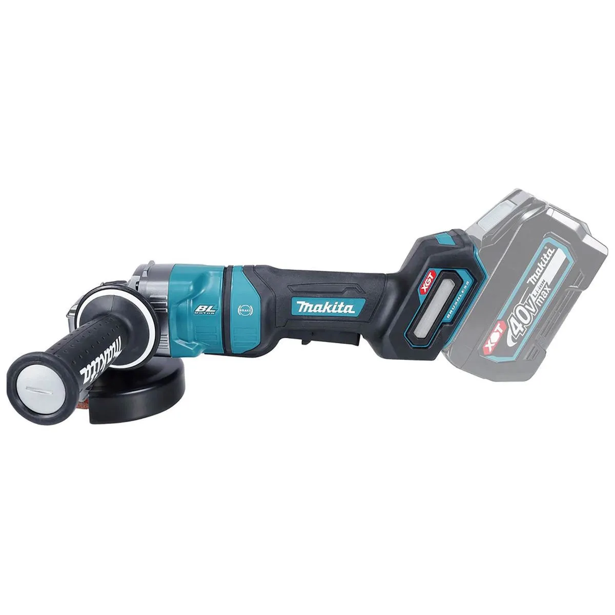 Makita GA049GZ01 40V XGT Max 115mm Brushless Angle Grinder Body Only With Carry Case