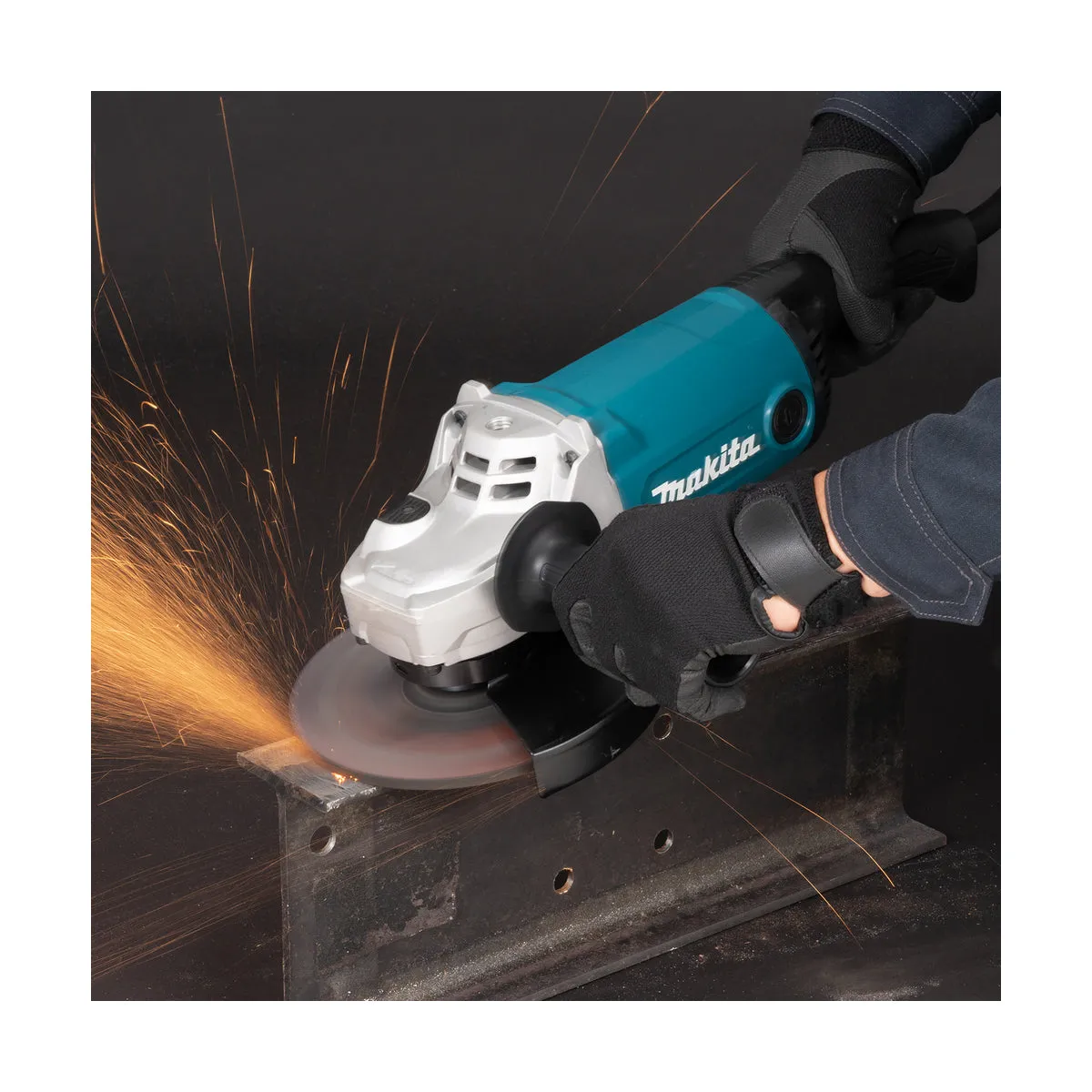 Makita GA7090N/2 180mm Corded Angle Grinder 240V Heavy-Duty Grinder For Precision Cutting & Grinding