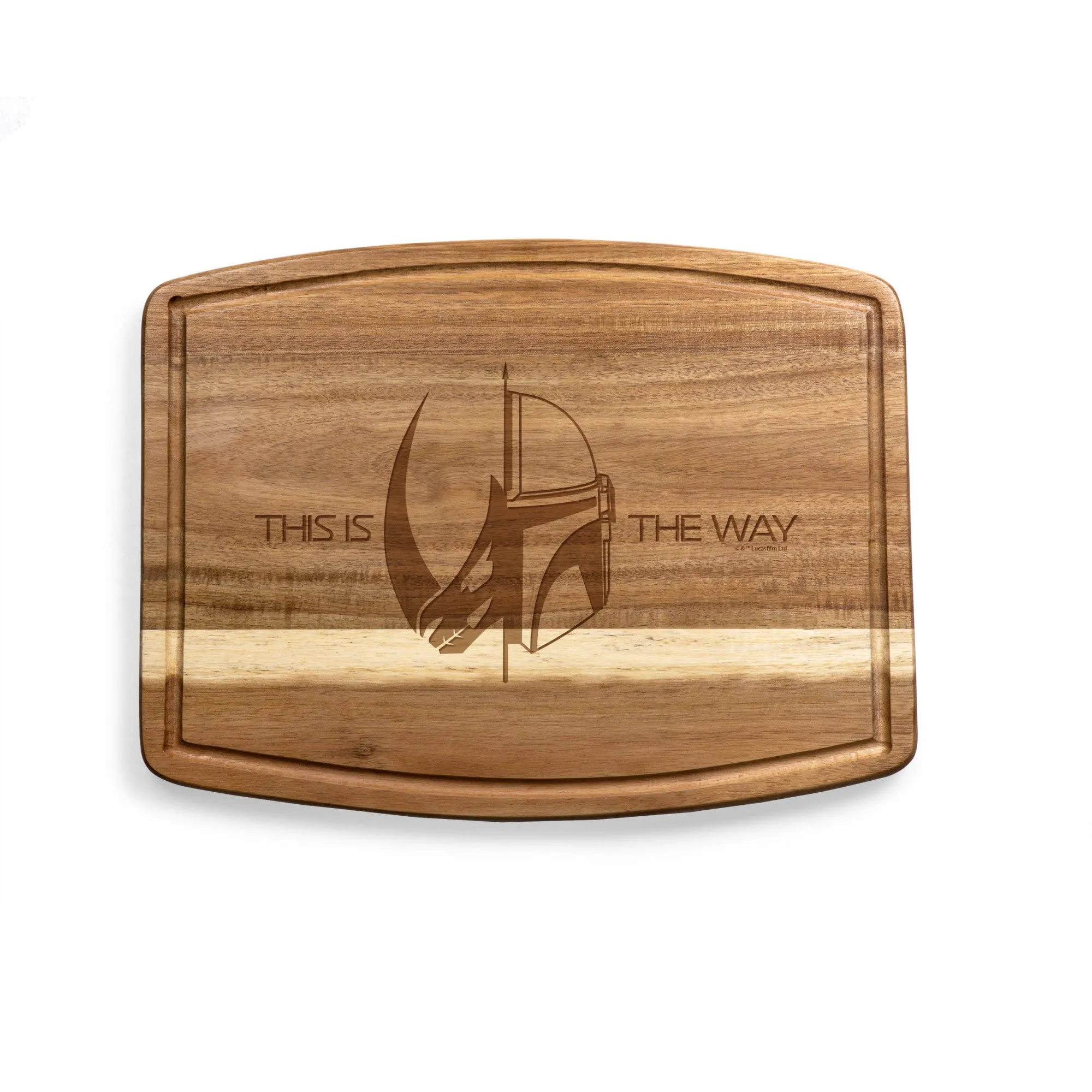 Mandalorian The Mandalorian - Ovale Acacia Cutting Board