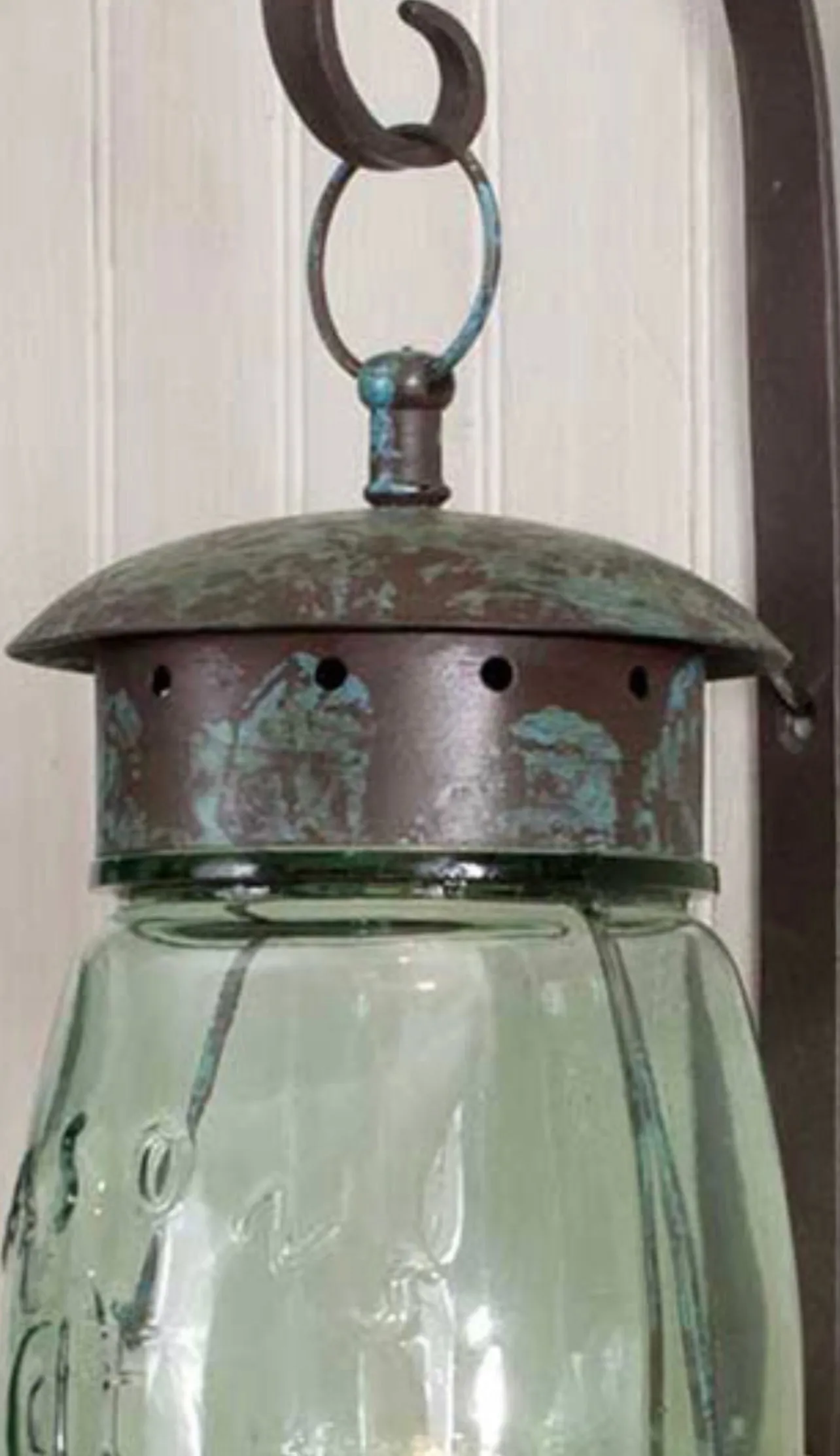 Mason Jar Wall Sconce