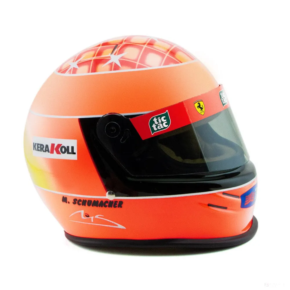 Michael Schumacher Mini Helmet Ferrari World Champion 2000