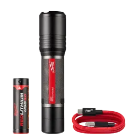 Milwaukee 2162-21 REDLITHIUM USB 2,000L Slide Focus Flashlight