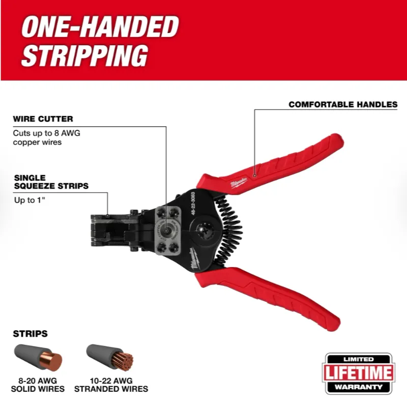 Milwaukee 48-22-3083 Automatic Wire Stripper and Cutter