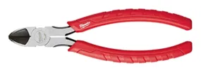 Milwaukee 48-22-6107 Diagonal Cutting Plier, 7 in OAL, 11/32 in Cutting Capacity, 1.13 in Jaw Opening, Red Handle :EA: QUANTITY: 1