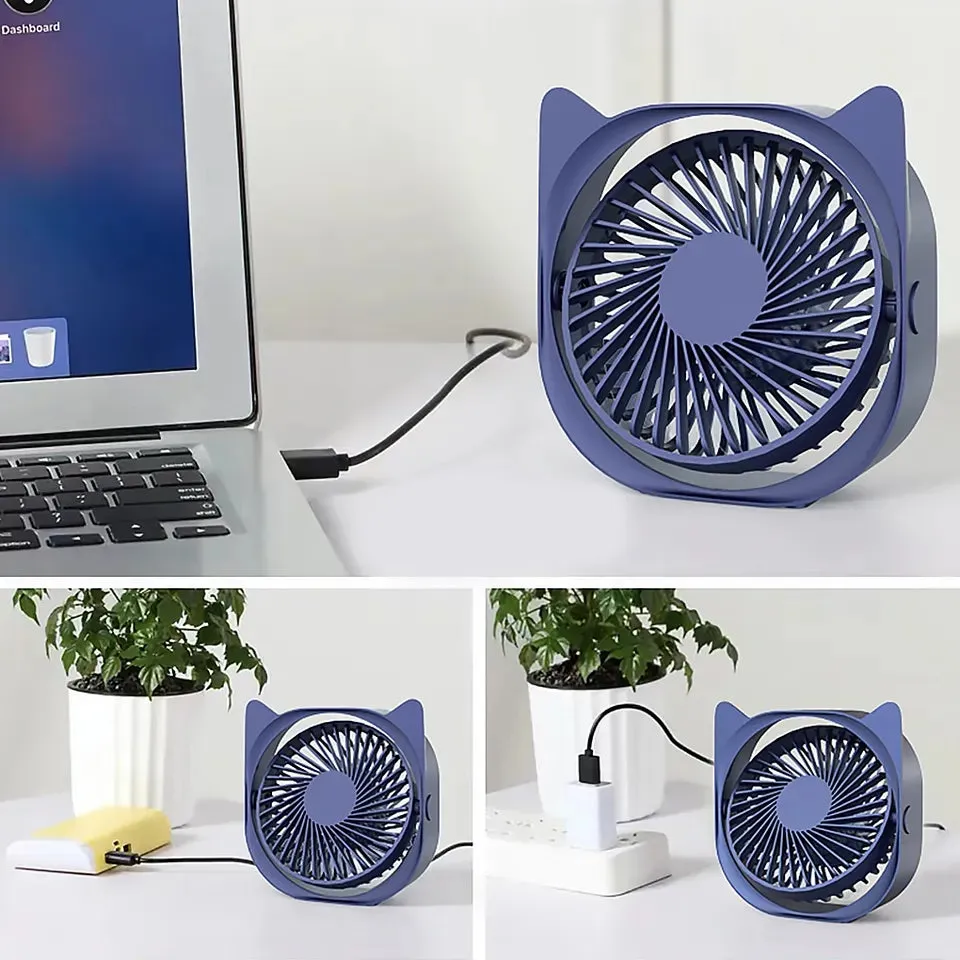 MINI RECHARGEABLE DESKTOP FAN