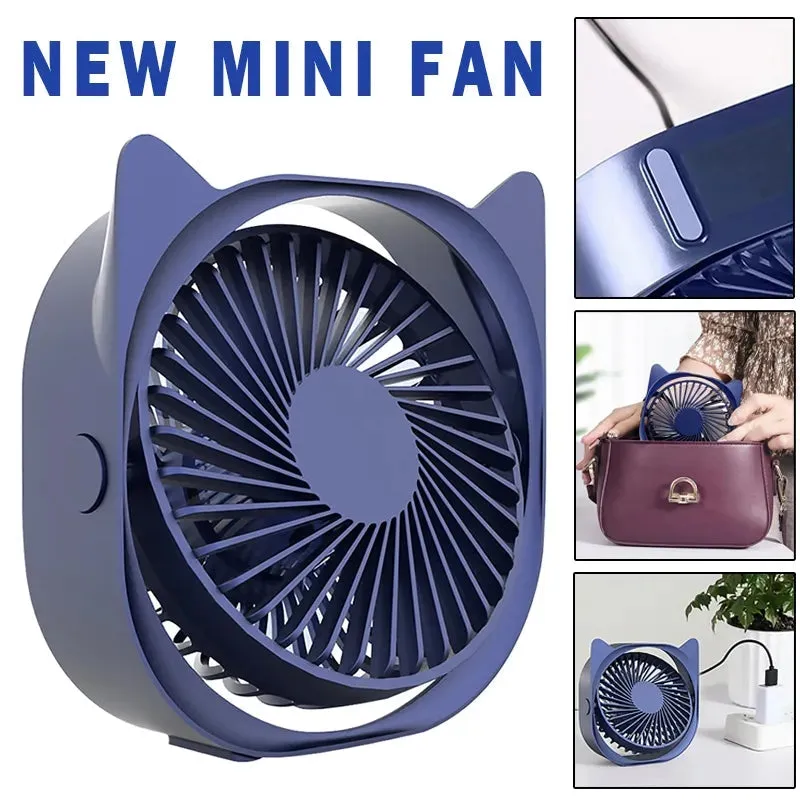 MINI RECHARGEABLE DESKTOP FAN