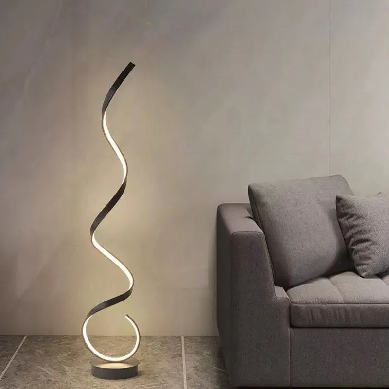 Minimalist LED Strip Floor Lamp