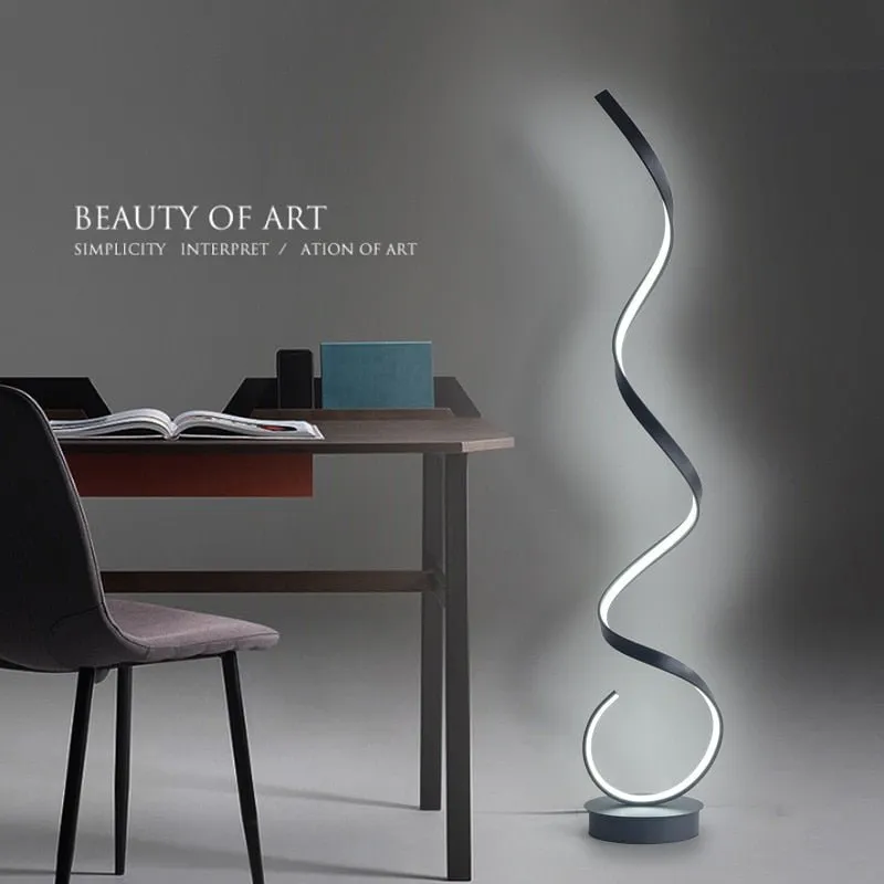 Minimalist LED Strip Floor Lamp