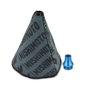 Mishimoto Shift Boot Cover   Retainer/Adapter Bundle M12x1.25 Blue