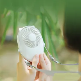 Neck Fan Portable Mini Usb 5V Cooler Rechargeable Outdoor Office Travel Handheld Silent Small Cooling Fans Portable Fan Hanging