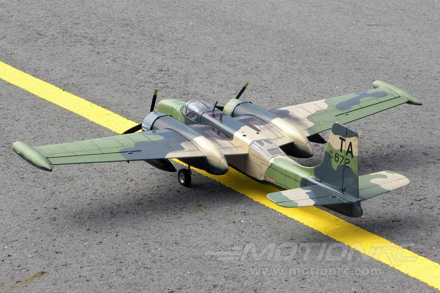 Nexa A-26 Invader 1730mm (68") Wingspan With Retracts and Scale Struts - ARF