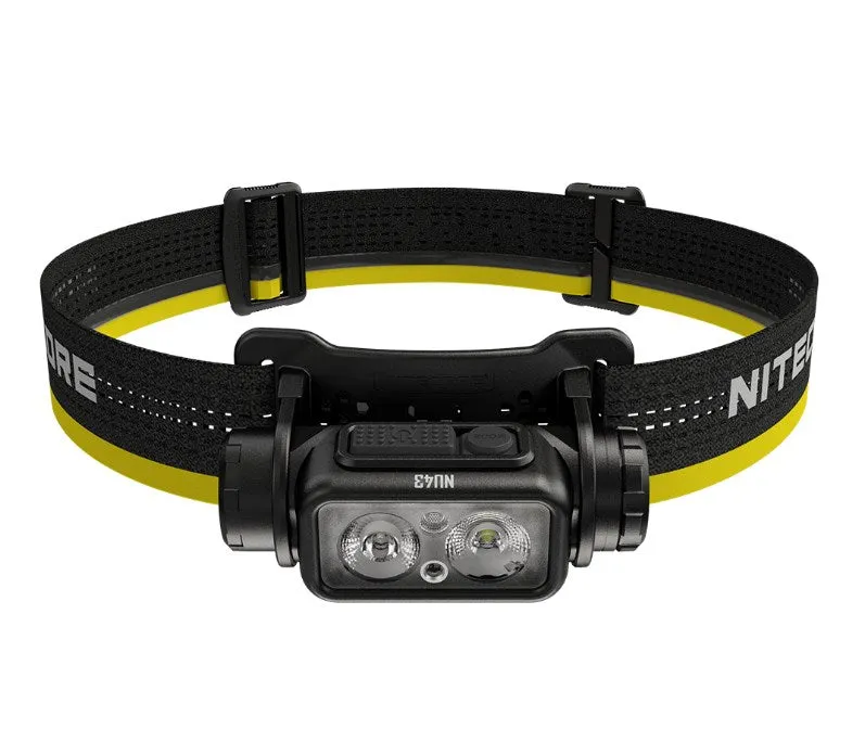 Nitecore Nu43 Black, Yellow Headband Flashlight Led