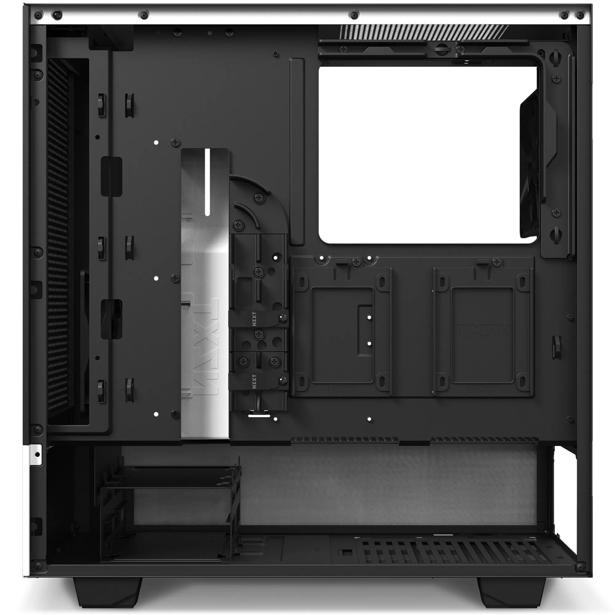 NZXT H510 Flow Midi Tower Black, White