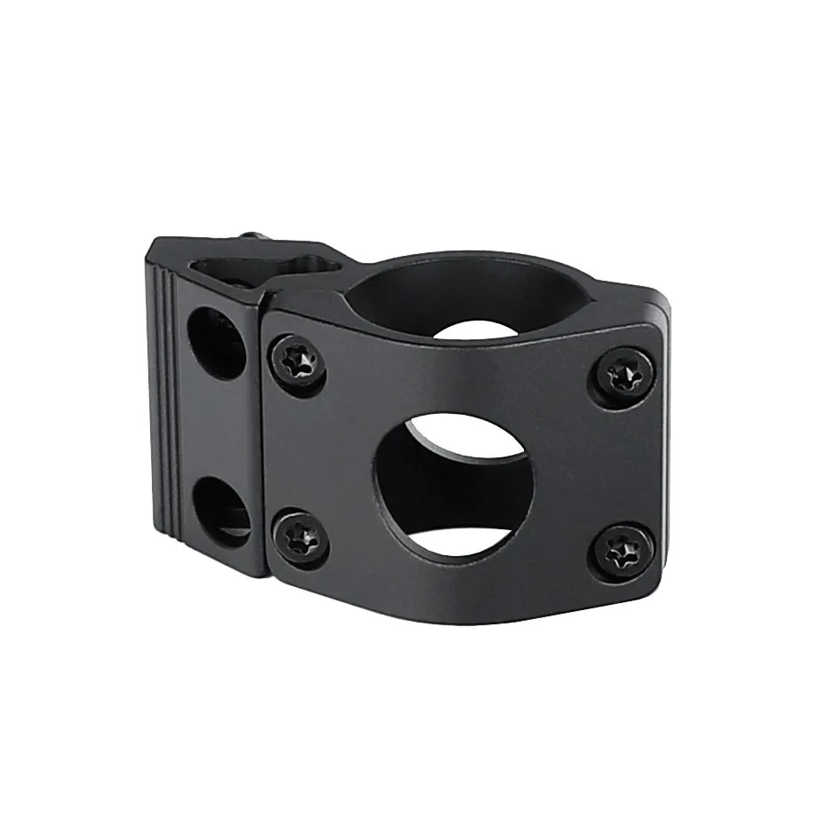 ohhunt 45 degree Offset M-lok Flashlight Mount Ring for 1 inch Diameter Flashlights