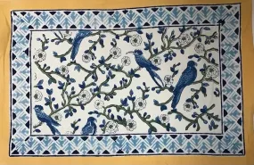 Pakshi Blue Bird Placemats - Set of 4