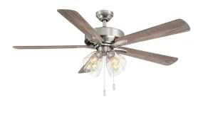 Pecos 52 Inch Pull Chain Ceiling Fan