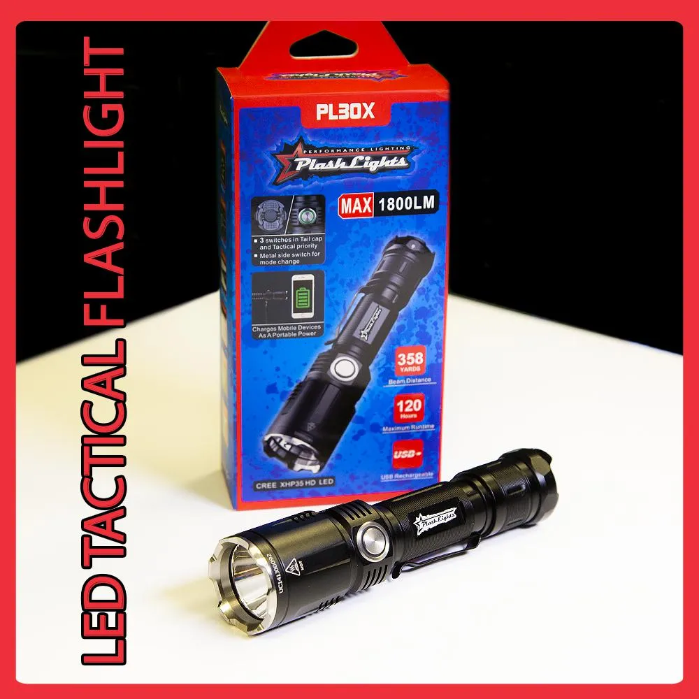 PL30X LED FLASHLIGHT