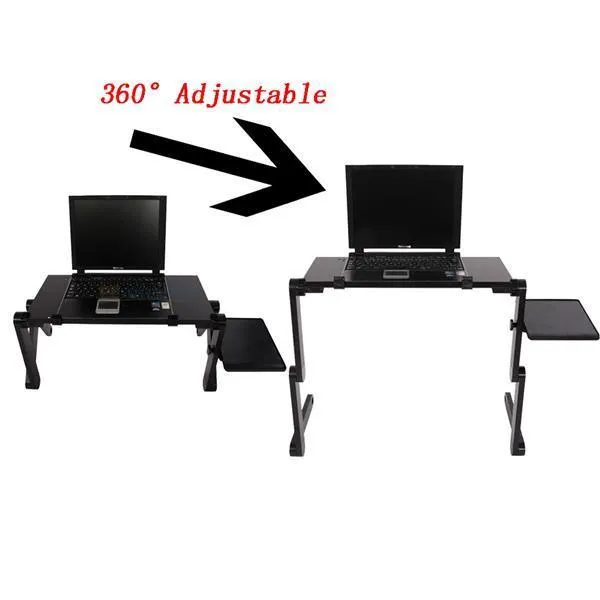 Portable Home Use Assembled Folding Table Computer Table