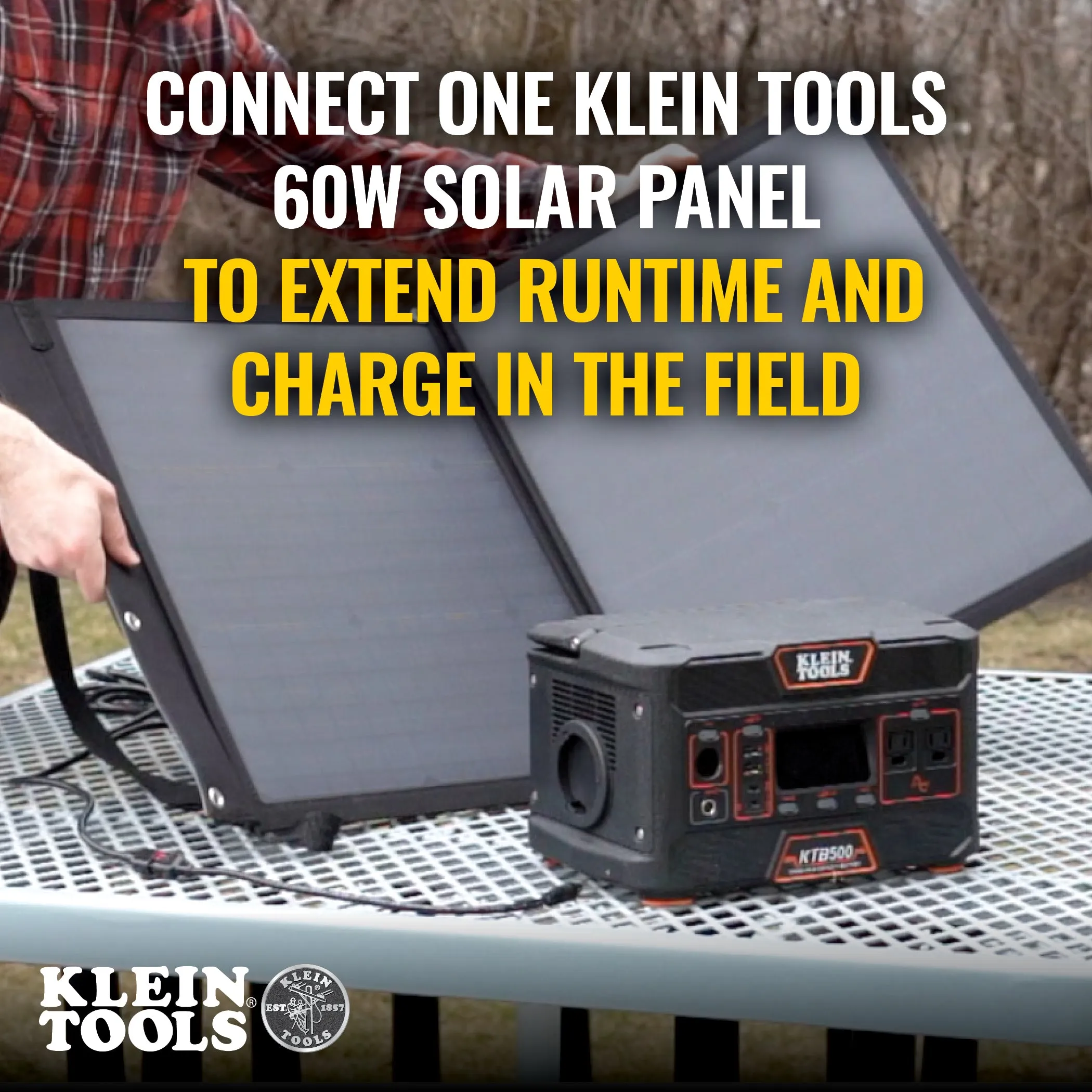 Power Station - Klein Tools Portable 500W Power Station, KTB500