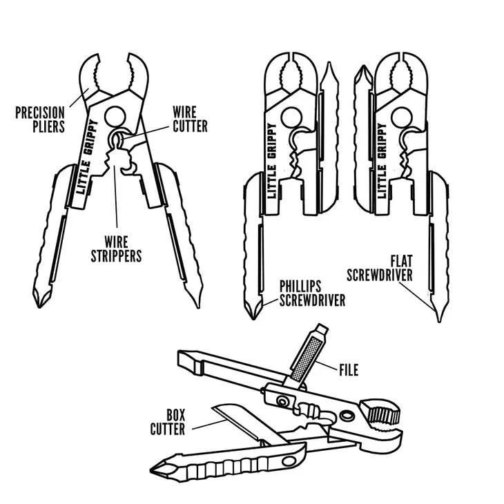 PREORDER: Mini Pliers Multi Tool