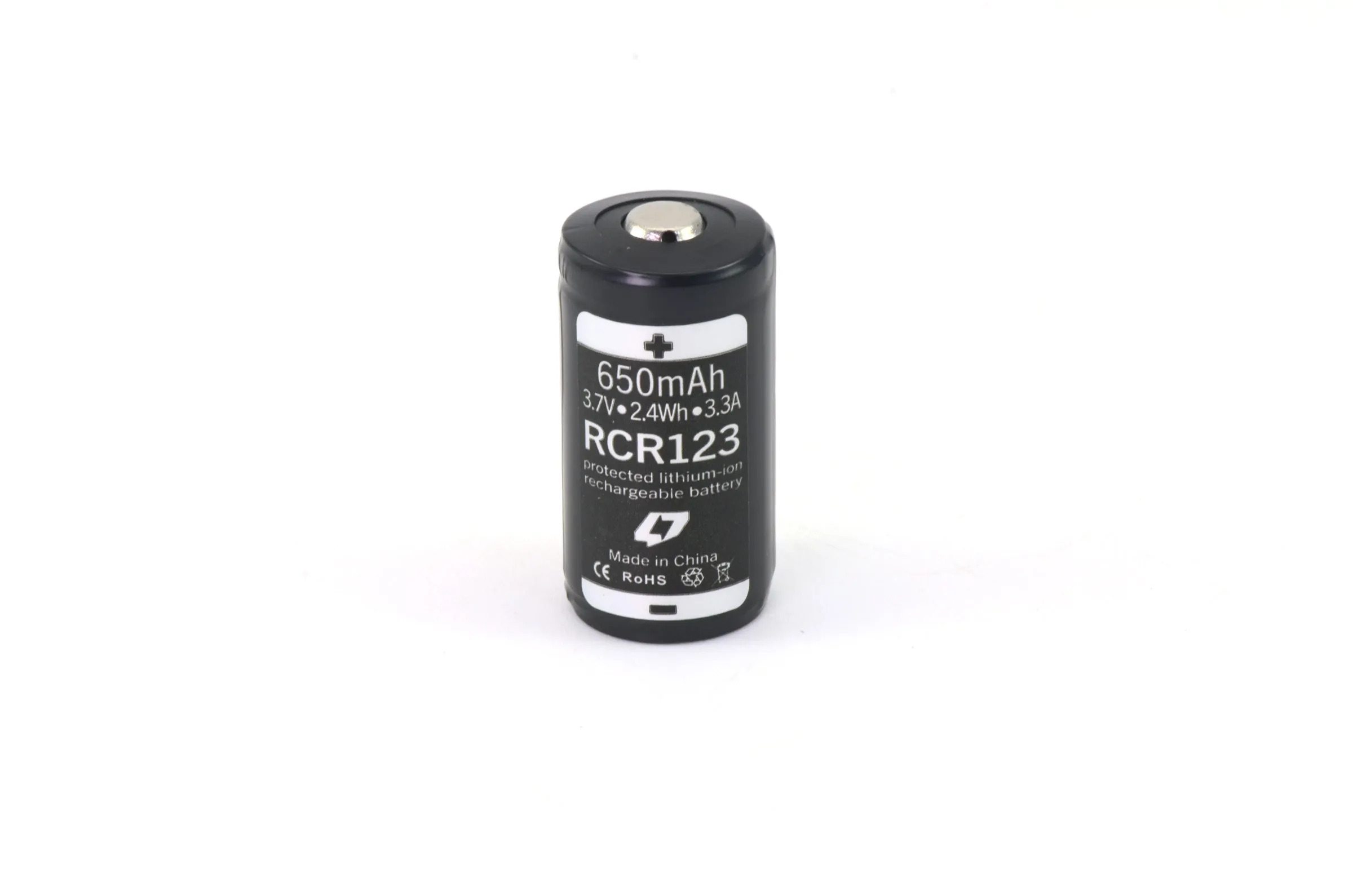 RCR123A: High-Discharge (2pcs)