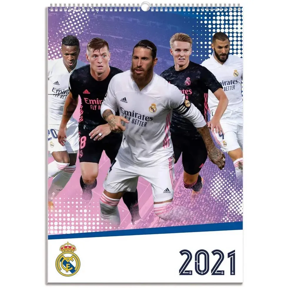 Real Madrid 2021 Official Calendar