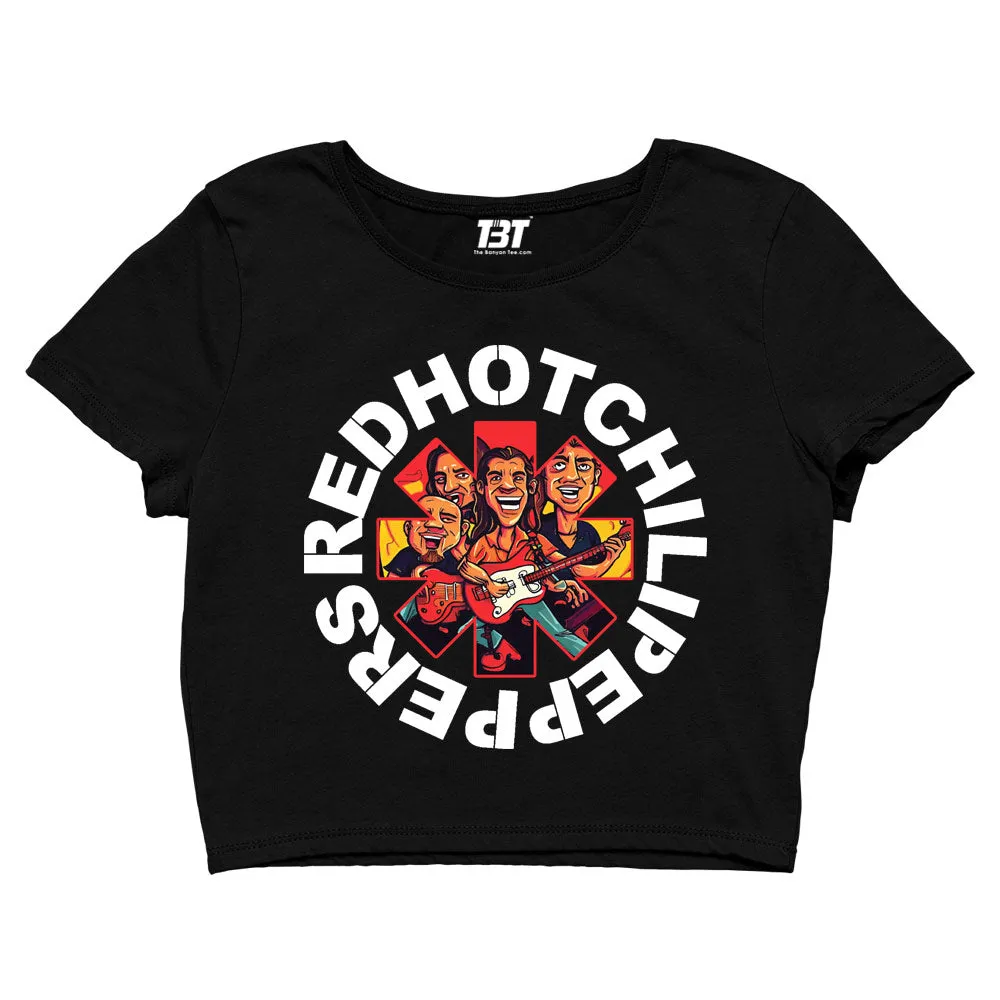 Red Hot Chili Peppers Crop Top - Fan Art