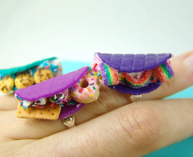 Sculpey III Mini Taco Rings