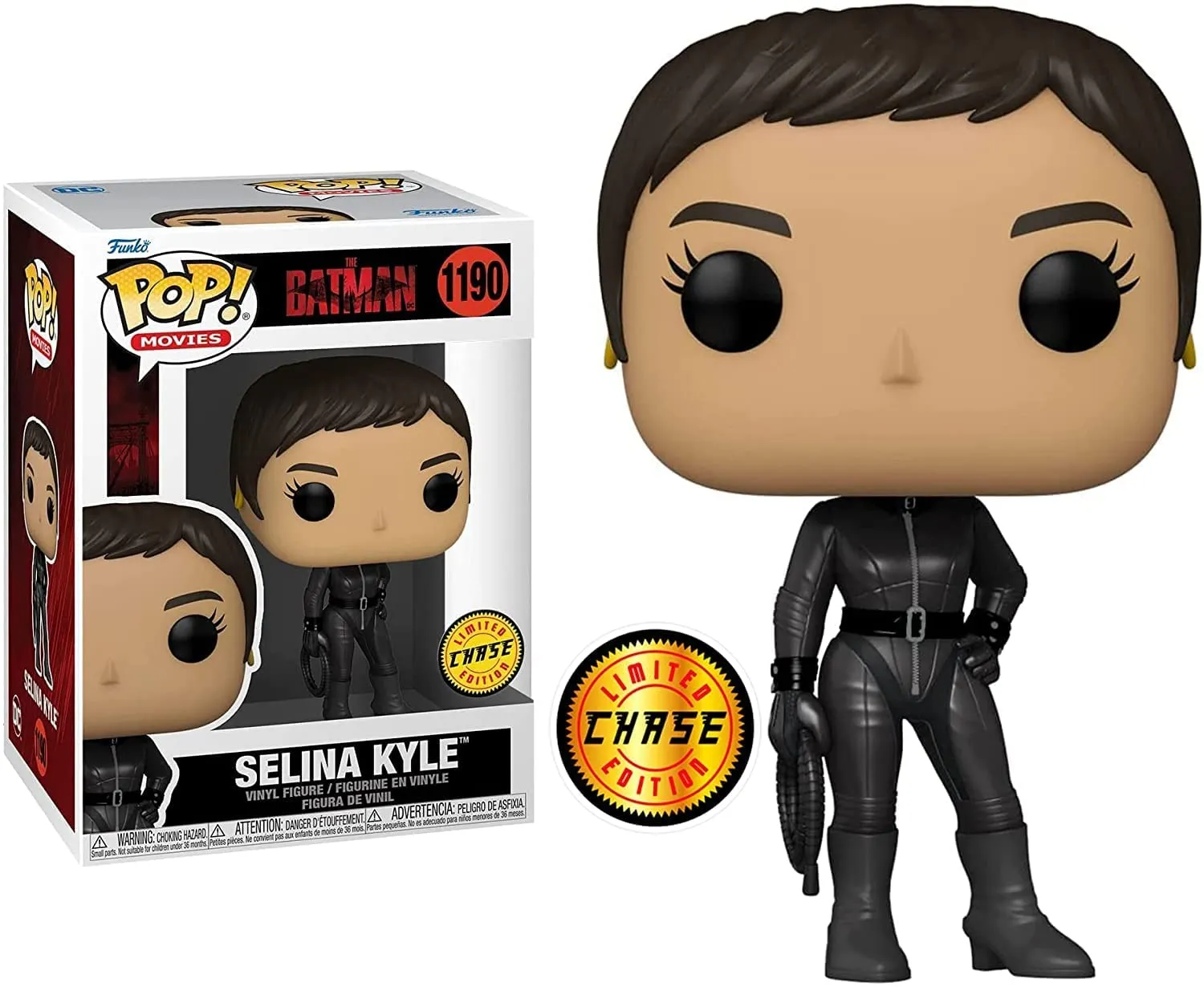 Selina Kyle [Catwoman] Unmasked Limited Edition Chase Funko Pop! (Bundled with Box Protector)