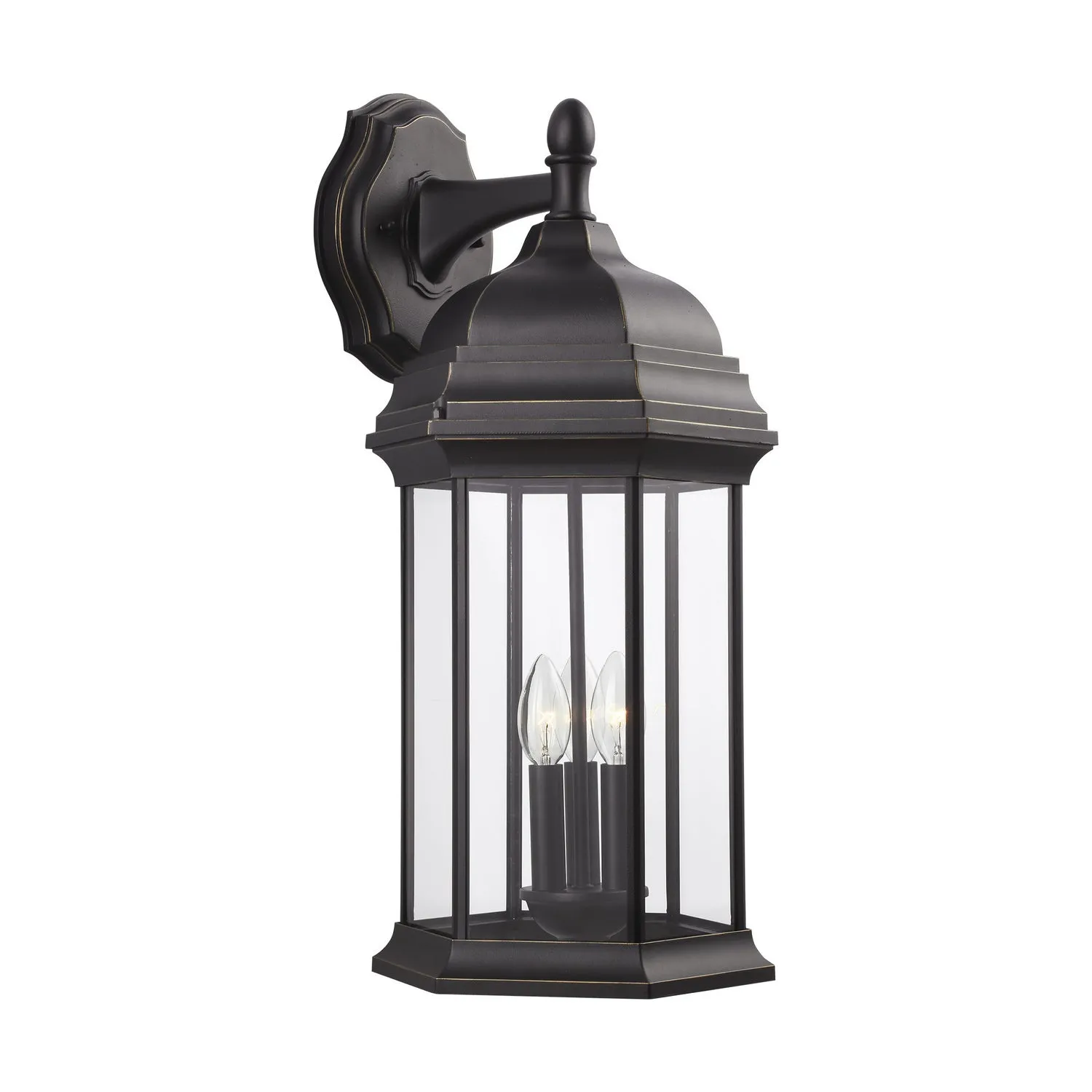 Sevier Extra Large 3-Light Downlight Outdoor Wall Lantern