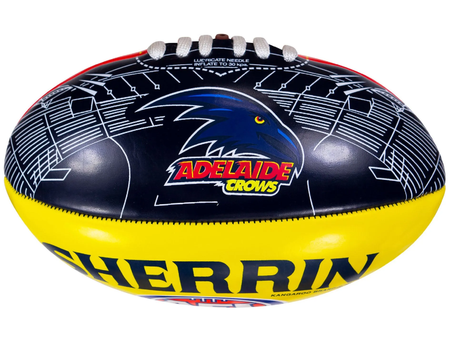 Sherrin PVC 20cm Softie Adelaide Crows